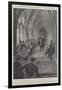 Coronation Workmen at Westminster Abbey, Practical Religion-G.S. Amato-Framed Giclee Print