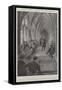 Coronation Workmen at Westminster Abbey, Practical Religion-G.S. Amato-Framed Stretched Canvas