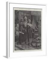 Coronations of English Sovereigns, Edward Iii-Richard Caton Woodville II-Framed Giclee Print