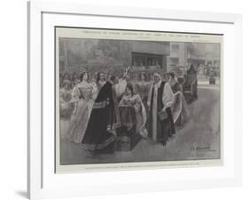 Coronations of English Sovereigns, James II, and Mary of Modena-G.S. Amato-Framed Giclee Print
