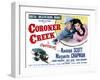 Coroner Creek, Randolph Scott, Marguerite Chapman, 1948-null-Framed Art Print