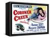 Coroner Creek, Randolph Scott, Marguerite Chapman, 1948-null-Framed Stretched Canvas