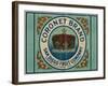 Coronet Lemon Label - Chula Vista, CA-Lantern Press-Framed Art Print