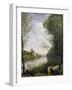 Corot: Cathedral, C1855-60-Jean-Baptiste-Camille Corot-Framed Giclee Print