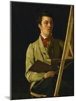 Corot, Self-Portrait (1825)-Jean-Baptiste-Camille Corot-Mounted Giclee Print