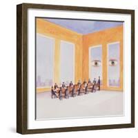 Corporate Governance, 2003-Lincoln Seligman-Framed Giclee Print