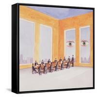 Corporate Governance, 2003-Lincoln Seligman-Framed Stretched Canvas