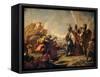 Corpse of Darius Is Shown to Alexander-Antonio Pellegrini-Framed Stretched Canvas