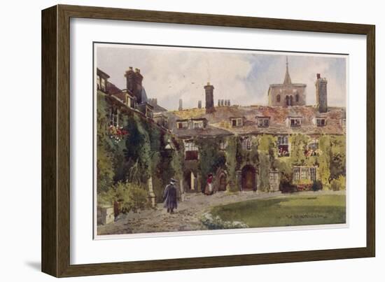 Corpus, Cambridge, 1907-William Matthison-Framed Art Print