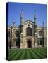 Corpus Christi College, Cambridge, Cambridgeshire, England, United Kingdom, Europe-Hunter David-Stretched Canvas