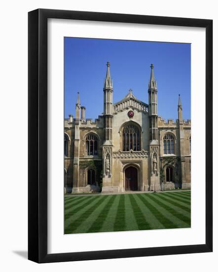 Corpus Christi College, Cambridge, Cambridgeshire, England, United Kingdom, Europe-Hunter David-Framed Photographic Print
