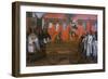 Corpus Christi Procession, Parish of San Cristóbal, C,1680-null-Framed Giclee Print