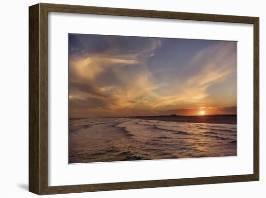 Corpus Christi Sunset-Mike Jones-Framed Giclee Print