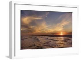 Corpus Christi Sunset-Mike Jones-Framed Giclee Print