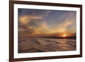 Corpus Christi Sunset-Mike Jones-Framed Giclee Print