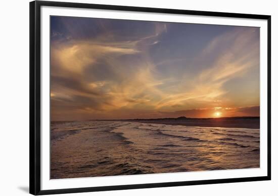 Corpus Christi Sunset-Mike Jones-Framed Giclee Print