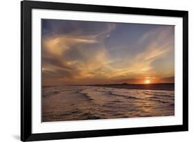 Corpus Christi Sunset-Mike Jones-Framed Giclee Print