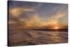 Corpus Christi Sunset-Mike Jones-Stretched Canvas