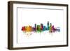 Corpus Christie Texas Skyline-Michael Tompsett-Framed Art Print