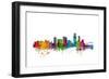 Corpus Christie Texas Skyline-Michael Tompsett-Framed Art Print