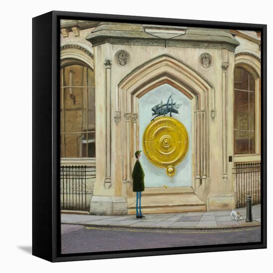 Corpus Clock-Chris Ross Williamson-Framed Stretched Canvas