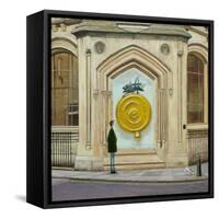 Corpus Clock-Chris Ross Williamson-Framed Stretched Canvas