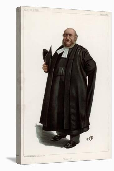 Corpus, the Reverend Thomas Fowler, Vice-Chancellor of Oxford University, 1899-null-Stretched Canvas