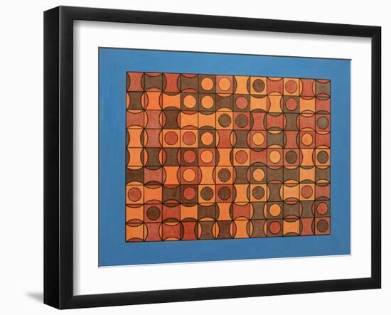 CORPUSCULAR MOVEMENT. 2017-Peter McClure-Framed Giclee Print