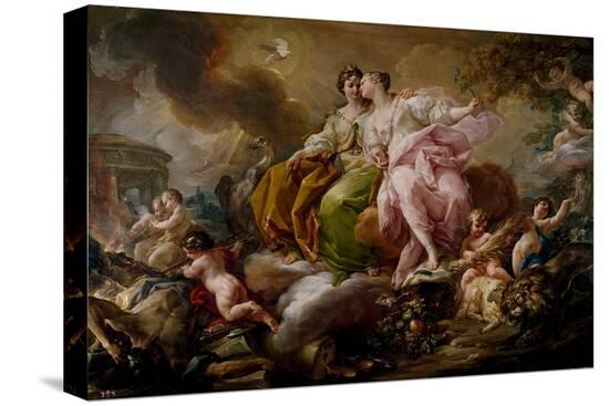 Stretched Canvas Print, , large