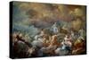 Corrado Giaquinto / 'Saints in Glory', 1755-1756, Italian School, Oil on canvas, 97 cm x 137 cm,...-CORRADO GIAQUINTO-Stretched Canvas