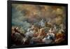 Corrado Giaquinto / 'Saints in Glory', 1755-1756, Italian School, Oil on canvas, 97 cm x 137 cm,...-CORRADO GIAQUINTO-Framed Poster