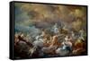 Corrado Giaquinto / 'Saints in Glory', 1755-1756, Italian School, Oil on canvas, 97 cm x 137 cm,...-CORRADO GIAQUINTO-Framed Stretched Canvas
