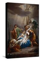 Corrado Giaquinto / 'The Descent from the Cross', ca. 1754, Italian School, Oil on canvas, 147 ...-CORRADO GIAQUINTO-Stretched Canvas