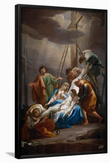 Corrado Giaquinto / 'The Descent from the Cross', ca. 1754, Italian School, Oil on canvas, 147 ...-CORRADO GIAQUINTO-Framed Poster