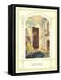 Correct Door Adds Charm-null-Framed Stretched Canvas