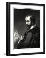 Correggio, 19th Century-Henry Meyer-Framed Giclee Print