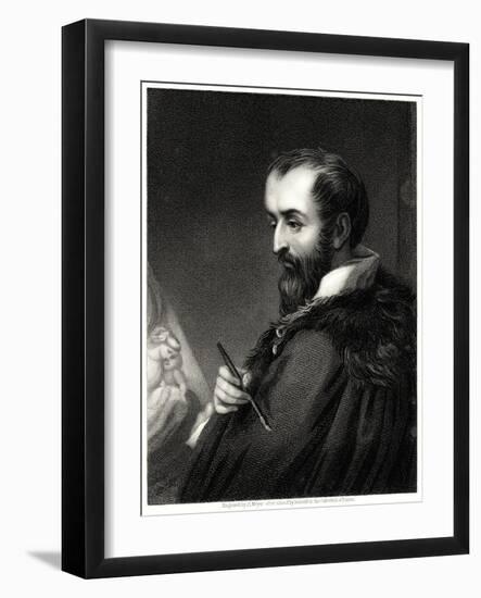 Correggio, 19th Century-Henry Meyer-Framed Giclee Print