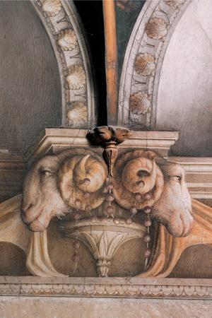 Frescoes in the Camera della Badessa