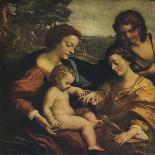 'The Mystic Marriage of St Catherine', 1526-1527-Correggio-Giclee Print