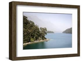Correntoso Lake Along the Seven Lakes Route, Patagonia, Argentina, South America-Yadid Levy-Framed Photographic Print