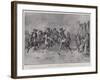 Correr El Gallo, a Quaint Mexican Eastertide Sport-Paul Frenzeny-Framed Giclee Print