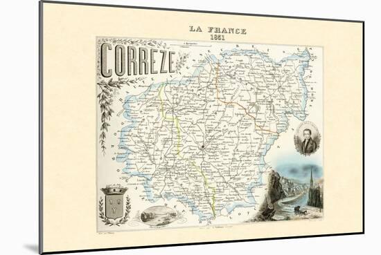 Correze-Alexandre Vuillemin-Mounted Art Print