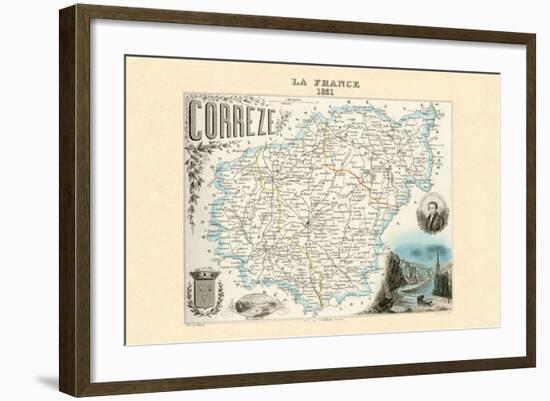 Correze-Alexandre Vuillemin-Framed Art Print