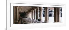 Corridor at a Palace, Doge's Palace, Venice, Veneto, Italy-null-Framed Photographic Print