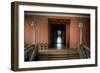 Corridor in Empty Building-Nathan Wright-Framed Photographic Print