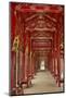 Corridor in the Forbidden Purple City, Imperial City, Hue, Vietnam-David Wall-Mounted Photographic Print