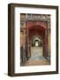 Corridor in the Forbidden Purple City, Imperial City, Hue, Vietnam-David Wall-Framed Photographic Print