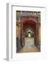 Corridor in the Forbidden Purple City, Imperial City, Hue, Vietnam-David Wall-Framed Photographic Print