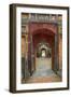 Corridor in the Forbidden Purple City, Imperial City, Hue, Vietnam-David Wall-Framed Photographic Print