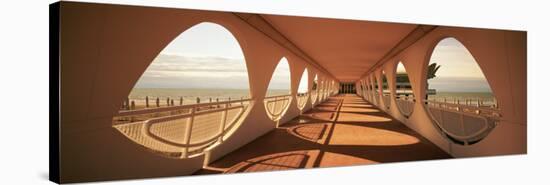 Corridor of a Building, Lignano Sabbiadoro, Italy-null-Stretched Canvas